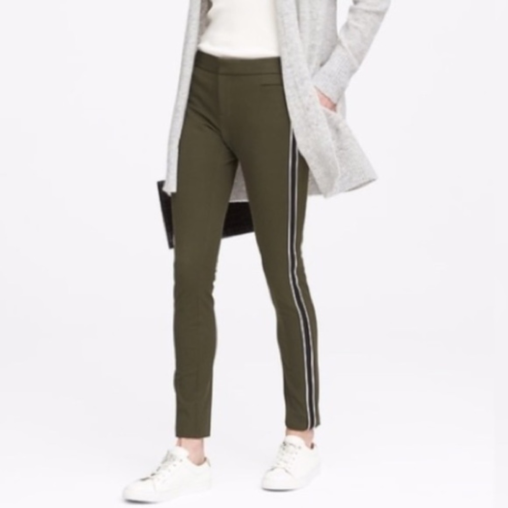 Banana Republic Skinny Side Stripe Sloan Pants